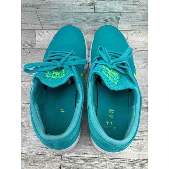 Nike SB Stefan Janoski Max Hyper Jade Volt Mens 11 Skate Shoes 631303-330 - Picture 8 of 15